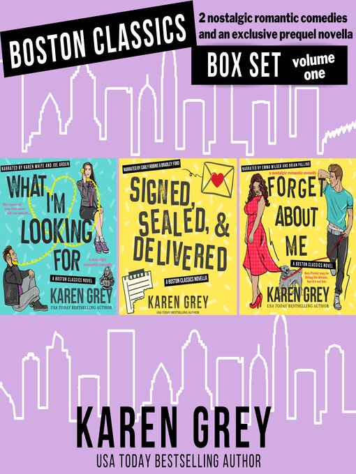Title details for Boston Classics Boxset Volume One by Karen Grey - Available